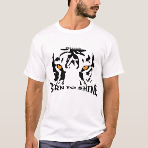 Camiseta t_shirt dos olhos do tigre