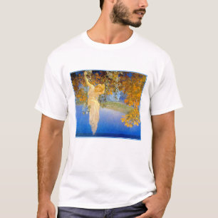 Camiseta T-shirt: Fantasias - por Maxfied Parrish