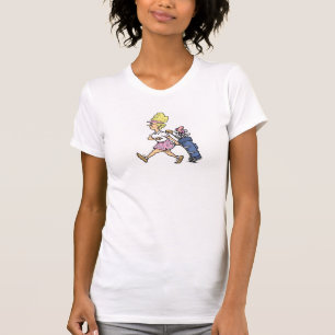 Camiseta T-Shirt/Golfer, Roupa Fine Jersey, de uso feminino