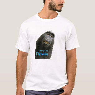 Camiseta T-shirt, homens, "vivendo o ideais "
