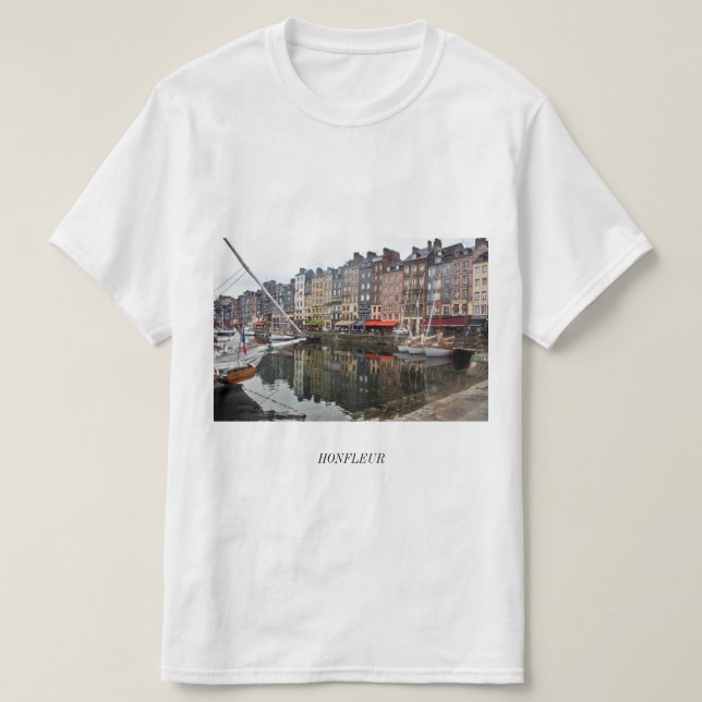 Camiseta T - shirt Honfleur (Frente do Design)