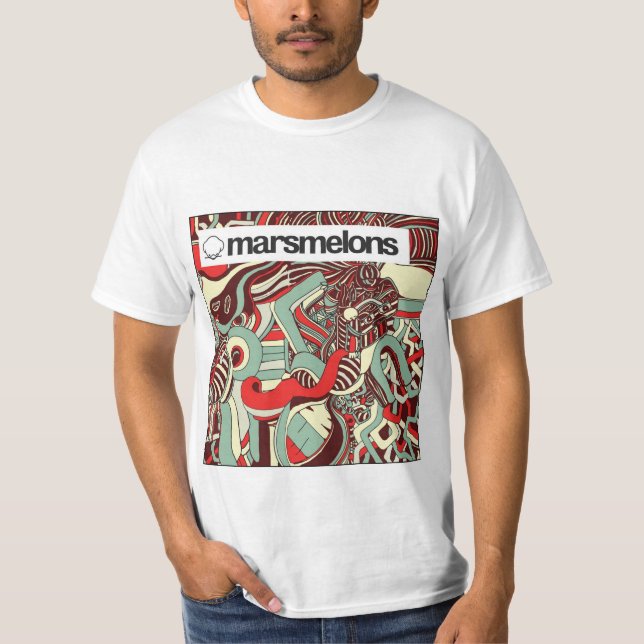 Camiseta "T-shirt inconstante do cargo leve" (Frente)