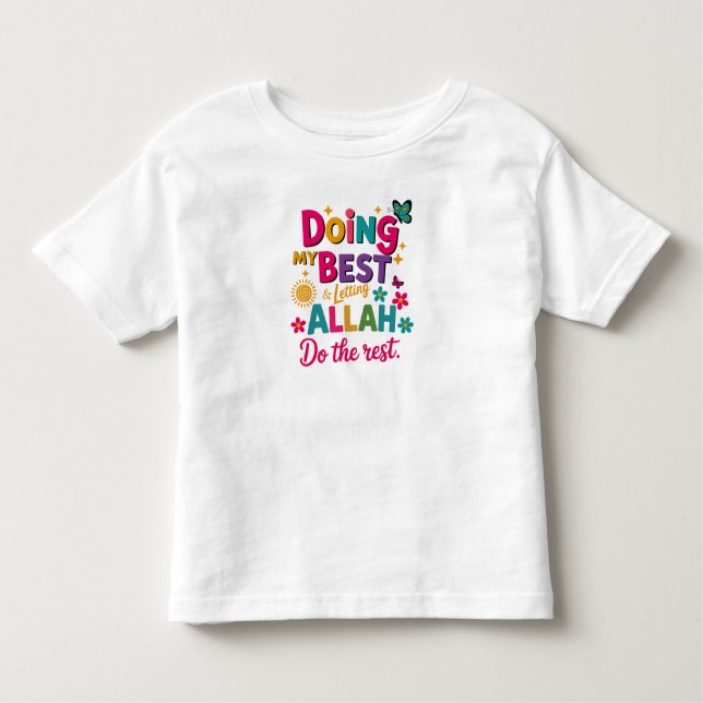 Camiseta T-Shirt-Islamic Kids Clothing (Frente)