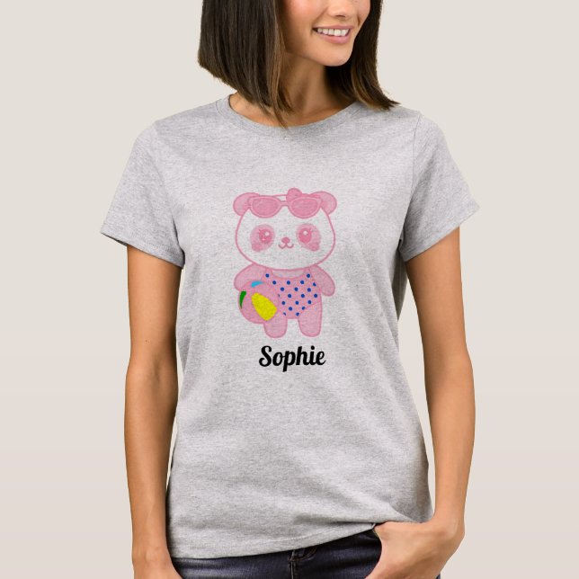 Camiseta T shirt Lotus Vacation  (Frente)