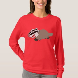 Camiseta T-Shirt, Mulher-Malva De Caricatura