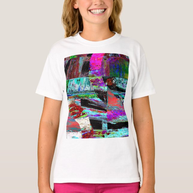 Camiseta T‑Shirt – Neon Pulse (Frente)