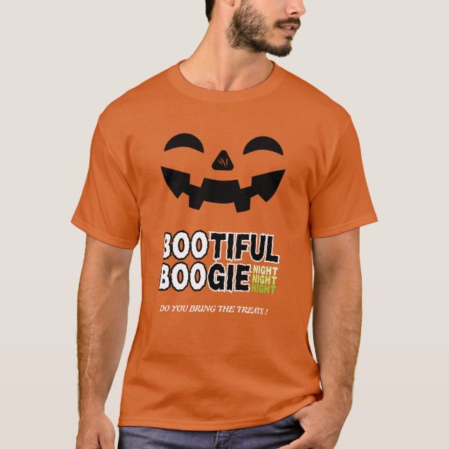 Camiseta T-Shirt: Rosto de HALLOWEEN #2 (Frente)