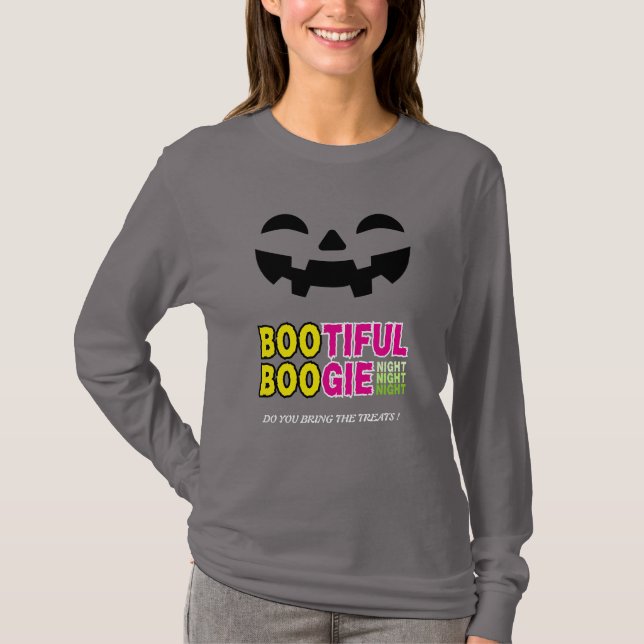Camiseta T-Shirt: Rosto de HALLOWEEN #7 (Frente)