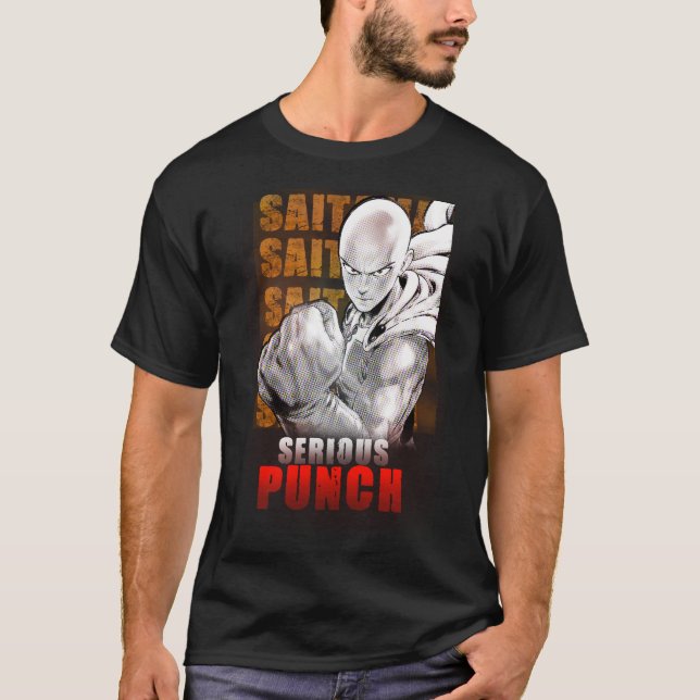 Camiseta T Shirt Saitama (Frente)