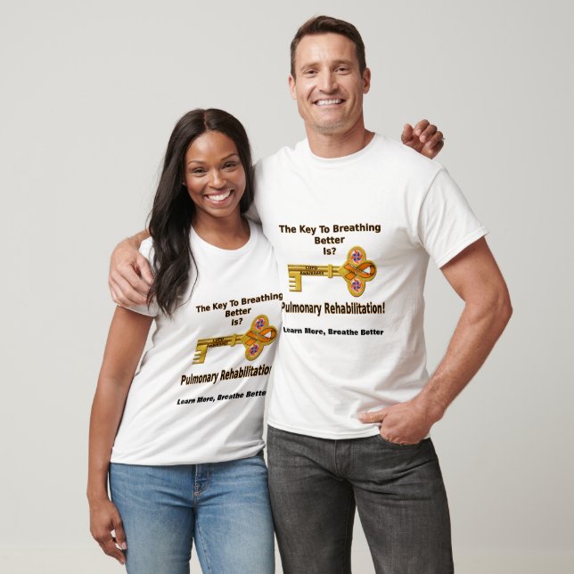 CAMISETA T-SHIRT, SENSIBILIZADORA DA DPOC (Unissex)