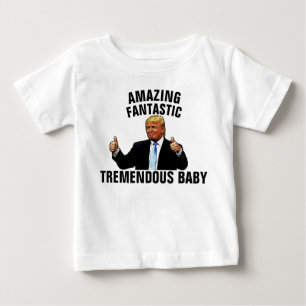 CAMISETA T-SHIRT-SHIRT-SHIRT DO TRUMP BABY