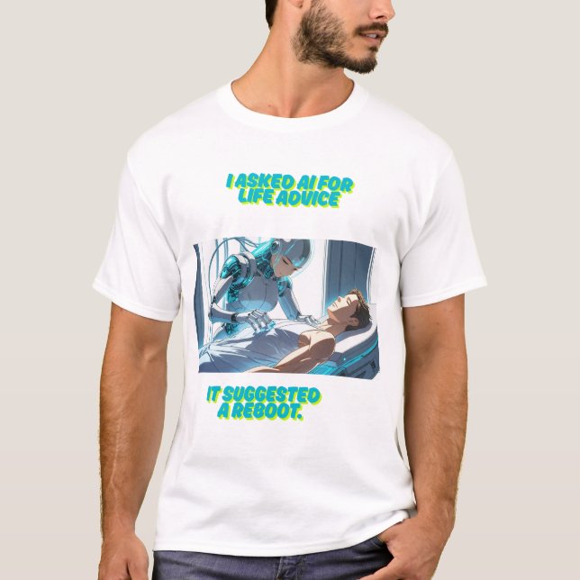Camiseta T-Shirt- Tecnologia AI (Frente)