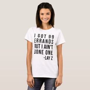 Camiseta T-Shirt, tenho 99 recados, tumblr tee