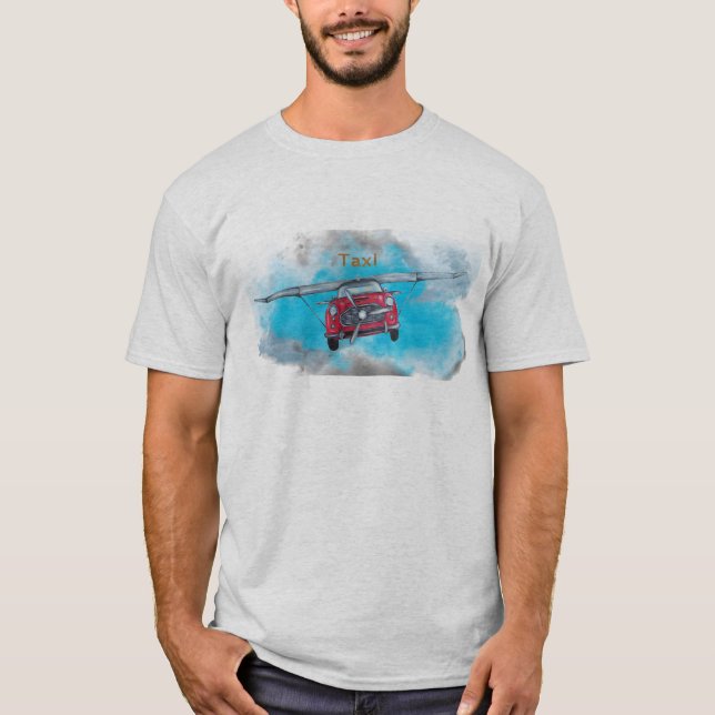 Camiseta T shirt the taxi driver of the air (Frente)