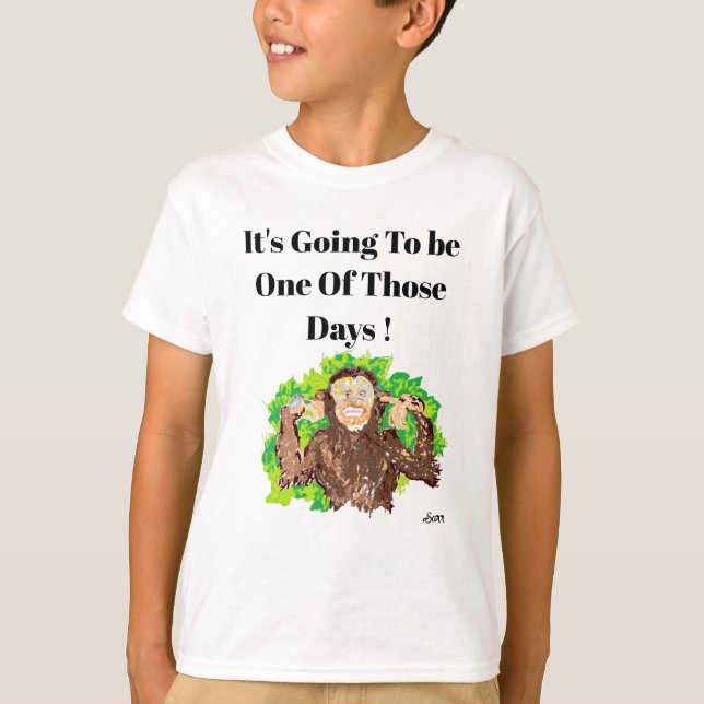 Camiseta T-Shirt: Vai ser um daqueles dias! (Frente)