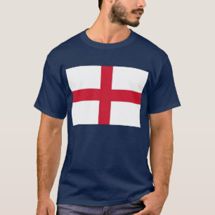 Camiseta T Shirt with Flag of England.