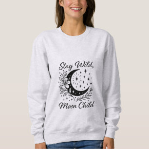 Camiseta T-ShirtKeep Wild Moon Child - Boho Celestial T-Shi