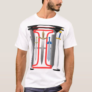 Camiseta T-shirts/capuz personalizados com prêmio de espada