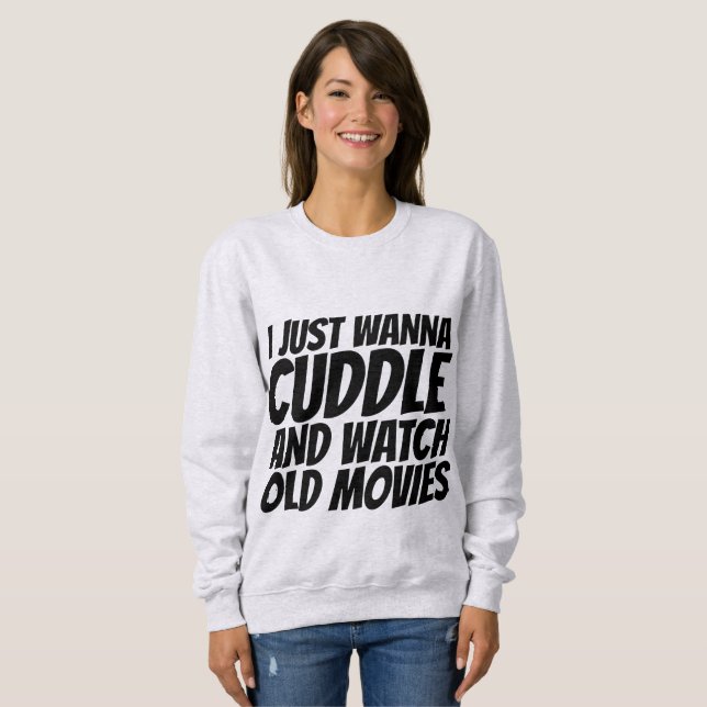 Camiseta T-shirts, EU SÓ QUERO CUDDLE (Frente Completa)