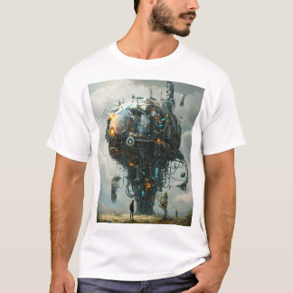 Camiseta "T-Shirts inspiradas na tecnologia: Designs futuri