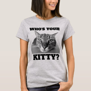 CAMISETA T-SHIRTS, QUEM É O SEU GATINHO? TABBY