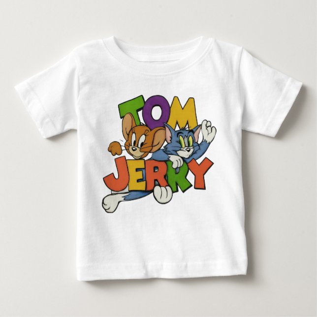 Camiseta T-ShirtT-Shirt do Tom & Jerry Kids (Frente)