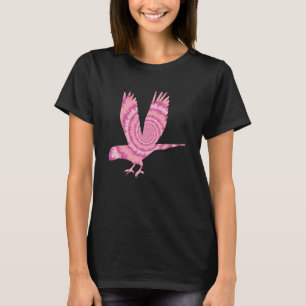 Camiseta T-ShirtTye Die Scarlet Macaw Colourful Parrot Bird