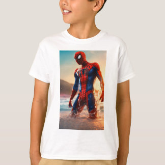 Camiseta T-ShirtWing Hero: Tee do Homem-Aranha para Rapazes