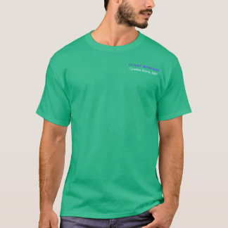 Camiseta T simples do terapeuta da massagem