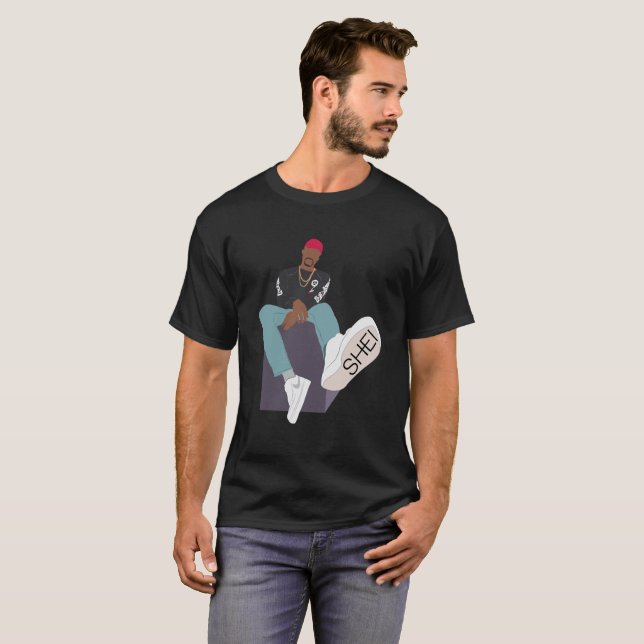 Camiseta T simples feito (Frente Completa)