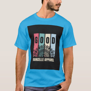 Camiseta T-sirt azul-claro masculino clássico