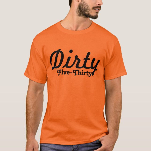 Camiseta T sujo de Five-Thirty (Frente)