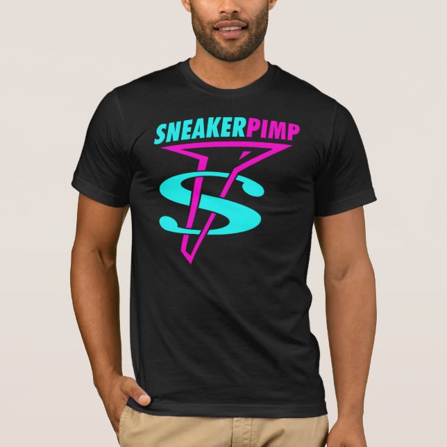Camiseta T sul de Sneakerhead da praia do proxeneta da (Frente)