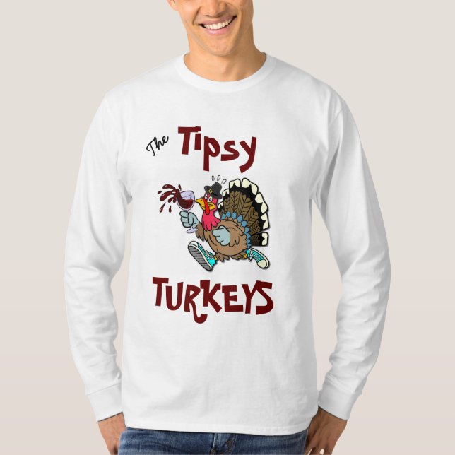 Camiseta T Tipsy de Turquia (Frente)