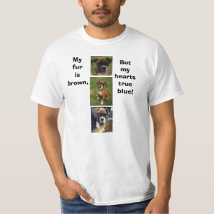 Camiseta T VERDADEIRO do CÃO do PUGILISTA
