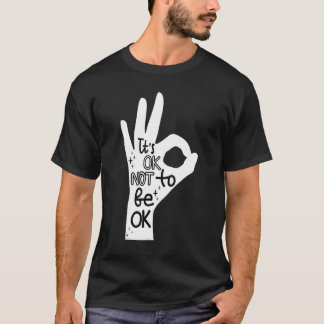 Camiseta Tá Tudo Bem Não Estar Bem Mão Prevenção ao Suicídi