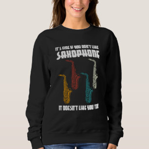 Camiseta tá tudo bem se você não gosta de saxofone saxofone