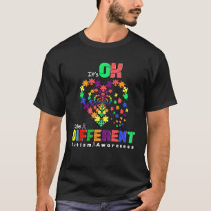 Camiseta Tá Tudo Bem Ser Diferente Conscientização do Autis