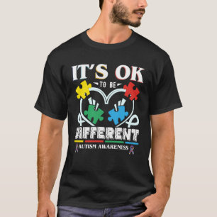 Camiseta Tá Tudo Bem Ser Diferente Conscientização do Autis