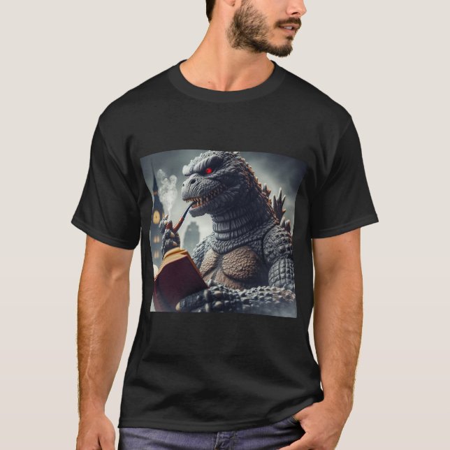 Camiseta Tabagismo monstro, mau (Frente)