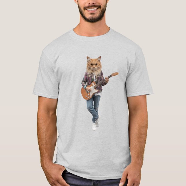 Camiseta Tabby Guitar (Frente)