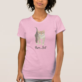 Camiseta Tabby Kitten Women's Pink