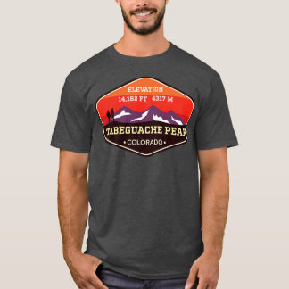 Camiseta Tabeguache Peak Colorado 14ers Montanha Subindo B