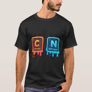 Camiseta Tabela Periódica Ciência 67 Meme Estético Engraçad