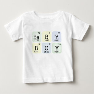 Camiseta Tabela Periódica de Bebê Ciência Química Professor