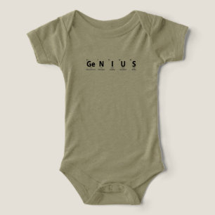 Camiseta Tabela Periódica 'Gênio' Humor Científico Educativ