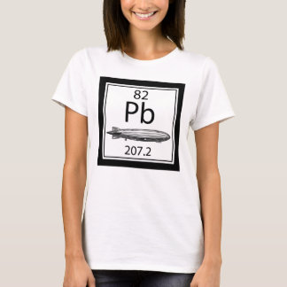 Camiseta Tabela Periódica Led Zeppelin Número Atômico Led