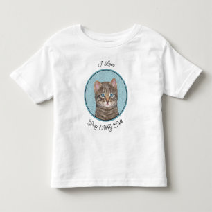 Camiseta Tabelas de cinzas por Pintura de Gato - Arte de Ga