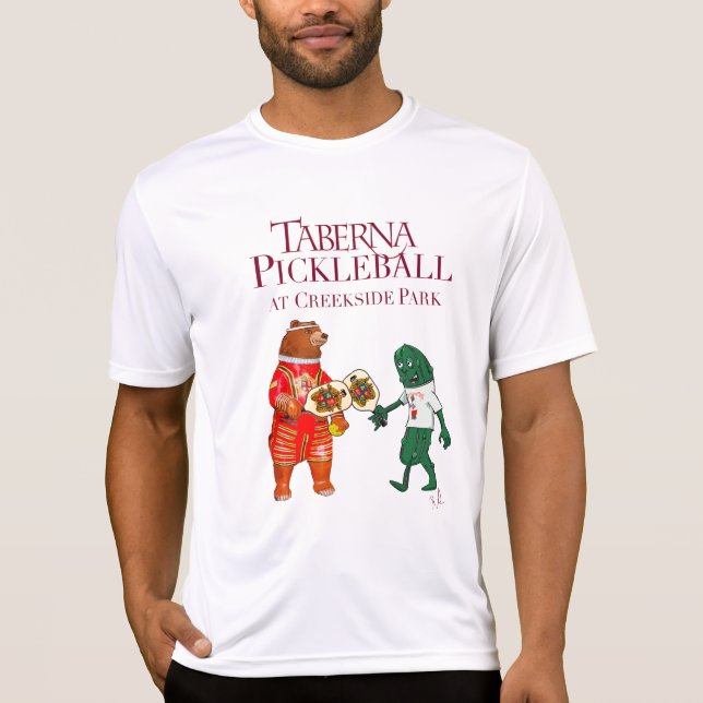 Camiseta Taberna Pickleball em Creekside Park NC (Frente)