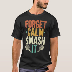 Camiseta Tabl do jogador desportivo Smash Ping Pong Master 